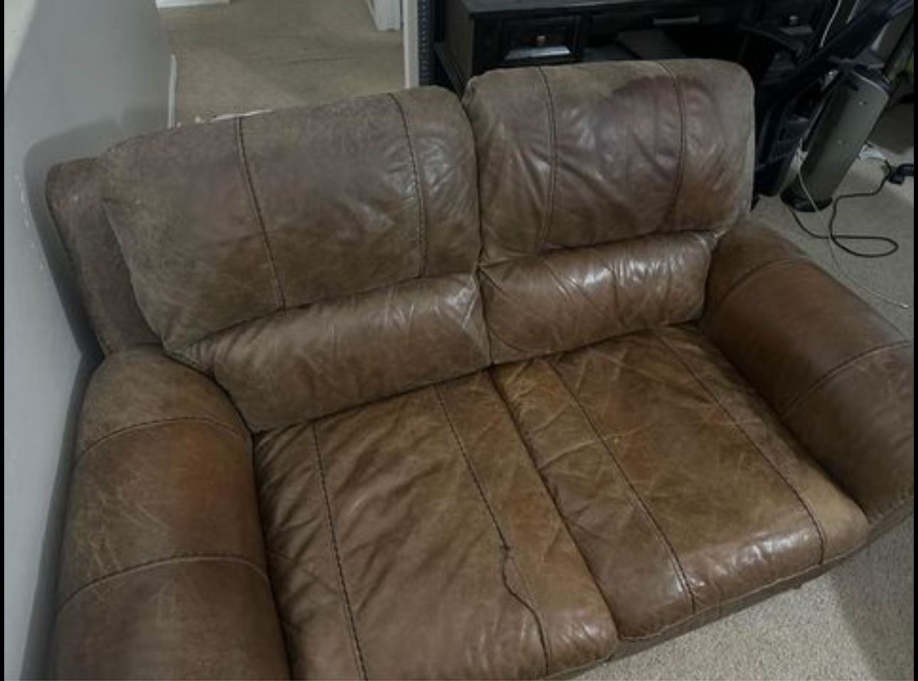 Free Leather Couch