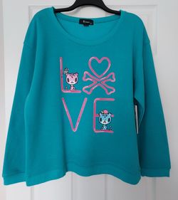 Tokidoki Neon Love Sweatshirt - New With Tags 