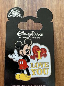 Disney “I Love You” Mickey Mouse Pin