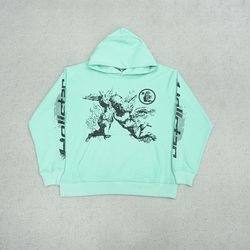 Hellstar Path To Paradise Hoodie (green and black)