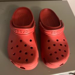 Red Crocs