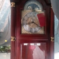 Howard Miller Grand Father Clock Antique 