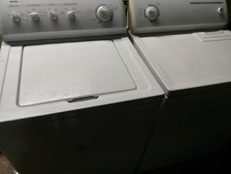 Kenmore set washer and gas dryer they both work great