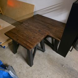 Matching Coffee And Side Table