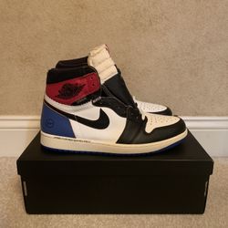 Jordan 1 Retro High OG SP - Fragment x Union LA Varsity Red Sport Royal - Size 12 - Brand New -  In Hand 
