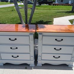 2 Totally Redone Night Stands Or Side Tables
