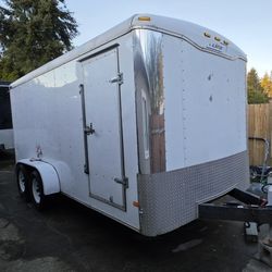2006 Haulmark 7x16 Enclosed Cargo Trailer