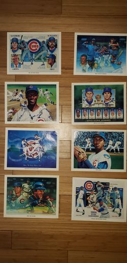 Chicago Cubs 1984 Great Moments Drawings