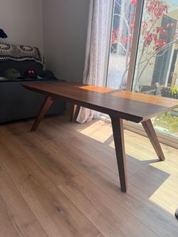 Wood Rectangular Coffee Table