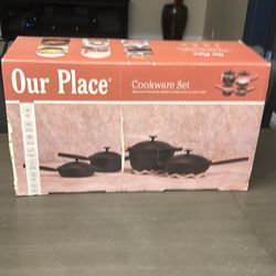 Our Place Nontoxic Nonstick Cookware Set Pots And Pans Set New