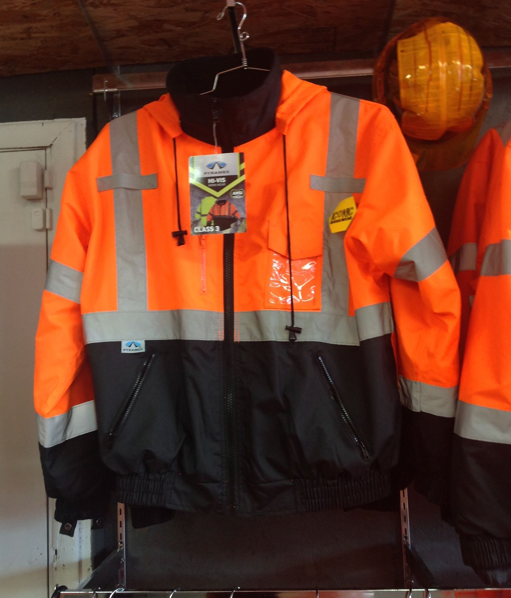 Class 3 High Visibility Safety Jacket with Removable Fleece
