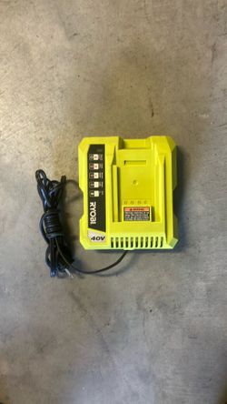 RYOBI 40v Li-ion battery charger