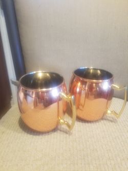 COPPER MOSCOW MULE MUGS