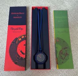 Swatch x AP Royal Pop “ Dark Blue”