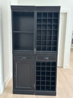 Pottery Barn Bar Cabinets