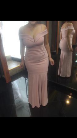 Size medium blush prom/homecoming/party/bridesmaid dress