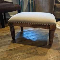 Small Upholstered Stool 