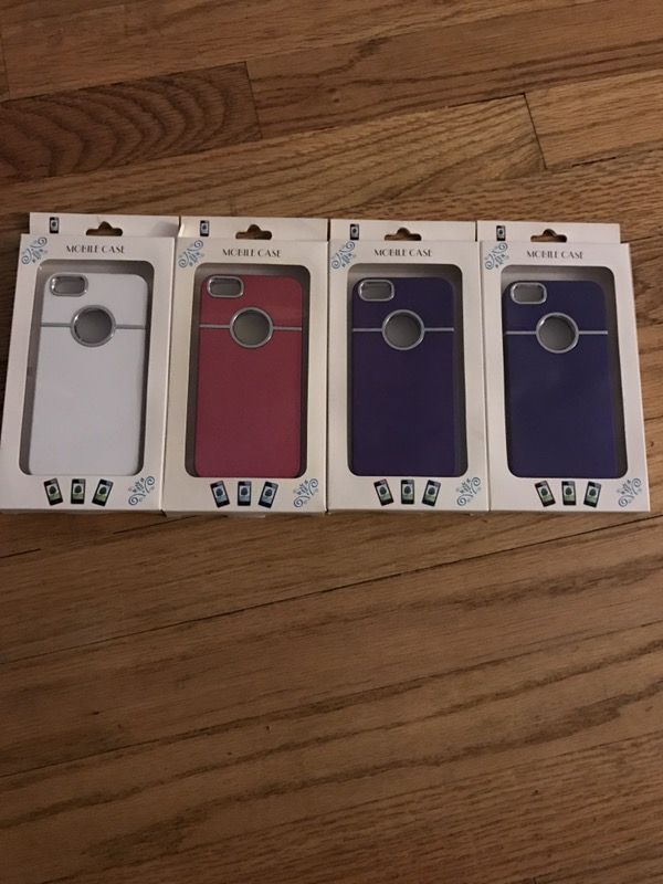 Brand New iPhone 5 5S SE Protective Cases Assorted Colors