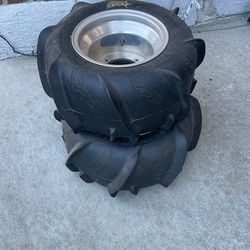 Quad Paddle Wheels And Tires 1440 Bolt Pattern