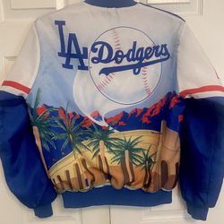 Vintage LA Dodgers Jacket w/ Palm Trees