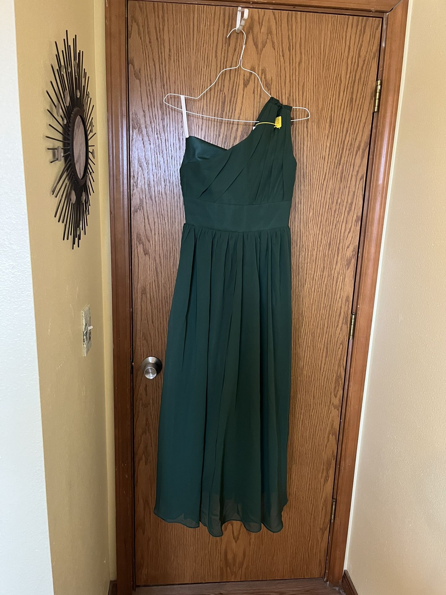 Beautiful green Junior bridesmaid Dress