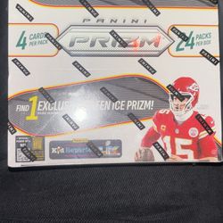 2025 NFL Panini Prism 96 Card Box