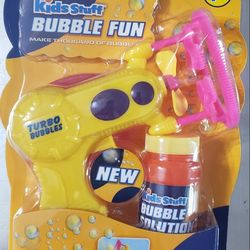 Bubble Gun For Ages 3+