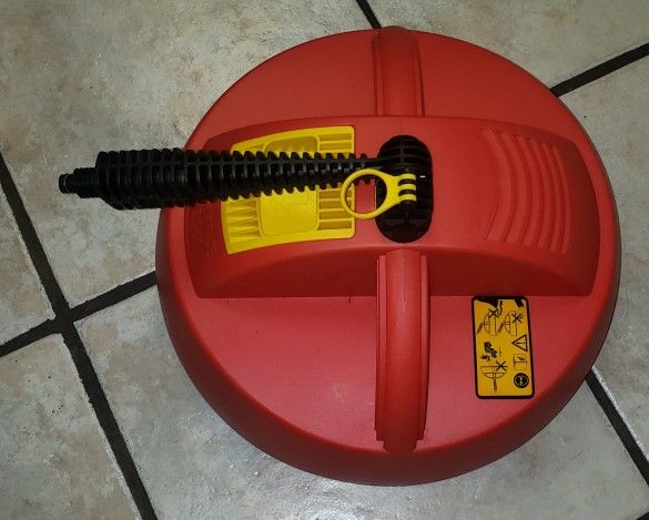 Power Washer Floor Scrubber