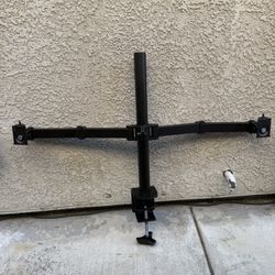 Dual Monitor Desk Mount, Black