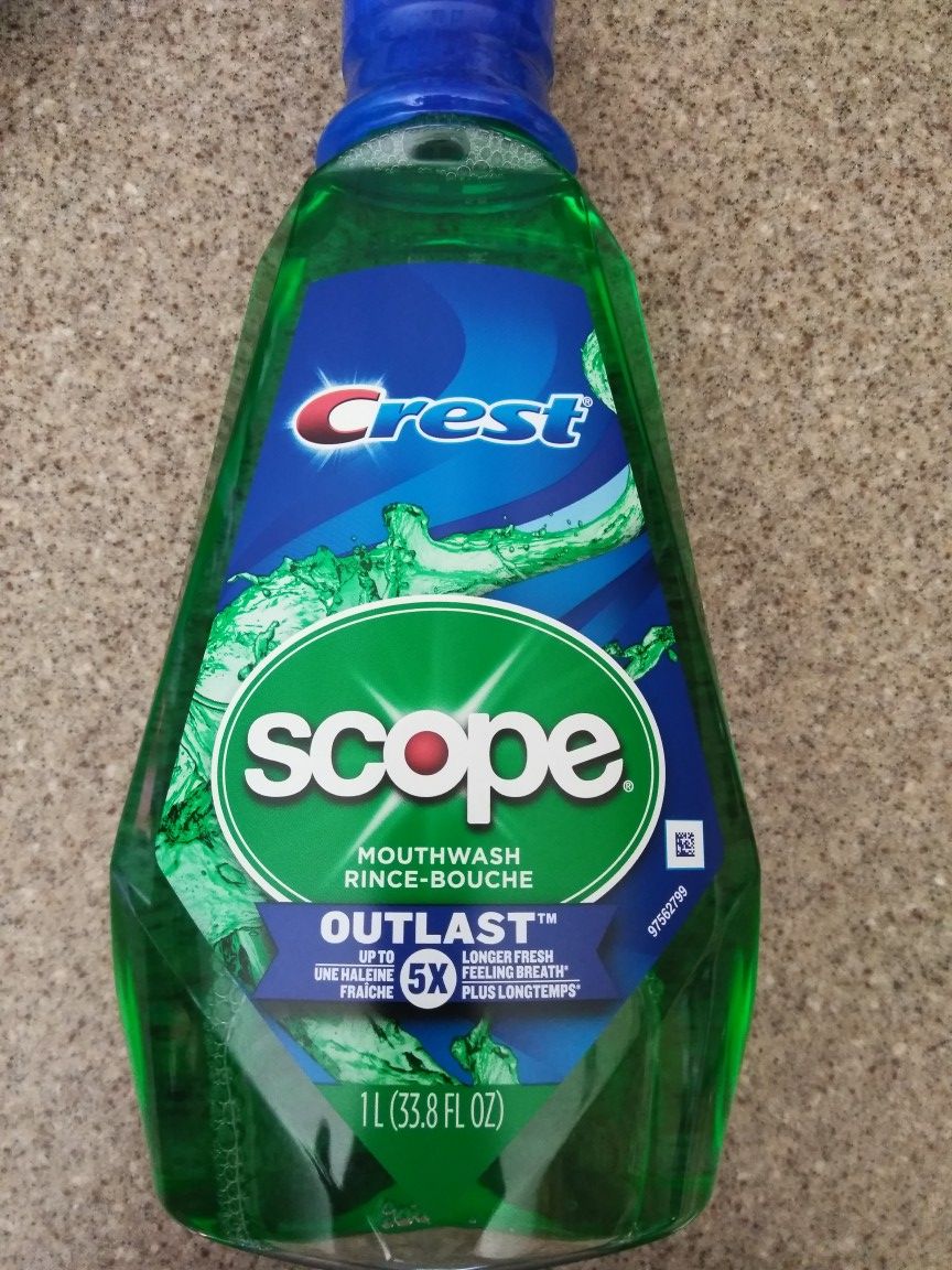 Crest mouthwash