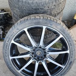 Set of Wheels 18" Universal 5 Lugs