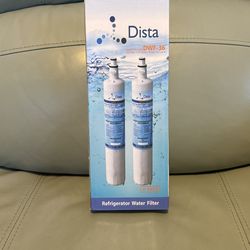 Dista - Refrigerator Water Filter Cartridge Compatible with GE RPWF (Not for RPWFE) (2-Pack)
