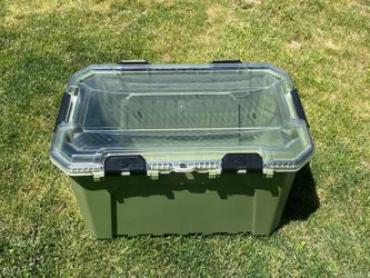 NEW Husky 20-Gal Professional Heavy Duty Waterproof Storage Tote w/ Lid
