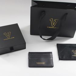 Vadaline Signature Black/gold Cardholders 