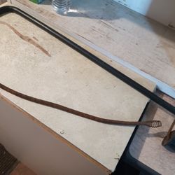 manual drain auger Or Known as a plumber's snake or drain