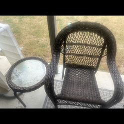 Outdoor Chair And Table 