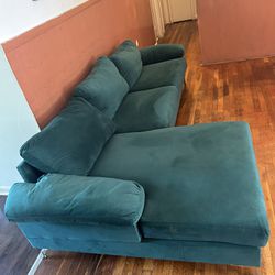 Modern Green Couch Great Condition