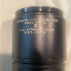 Cannon Zoom lens 70mm-230mm