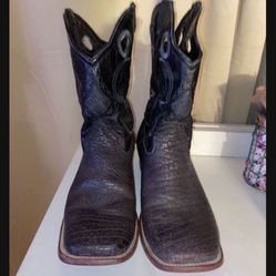 Leather Boots Cowboys 