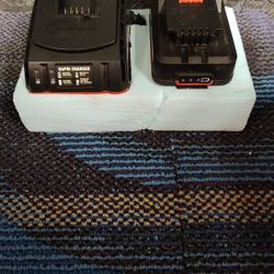 Bauer Rapid Charger And Battery