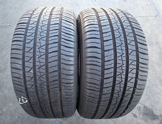 2 USED TIRES PIRELLI 245/45/20