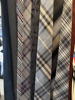 Lot Of Ties Burberry Saint Laurent Hugo Boss Ted Baker John Varvatos 
