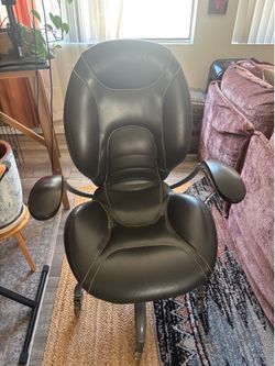 Adjustable and comfortable executive office chair.