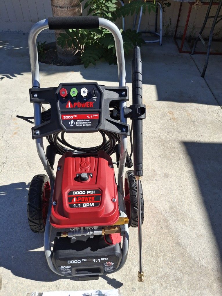 A-iPower 3000 Psi 1.1 Gpm Electric Pressure Washer