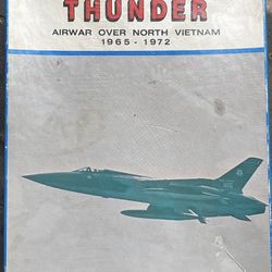 Vintage Rolling Thunder Airwar Over North Vietnam  board game. (Unpunched)
