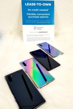 Samsung Galaxy Note 10+ 256gb Unlocked. Pay  In Payments With No Credit Check, Lowest Wholesale Prices