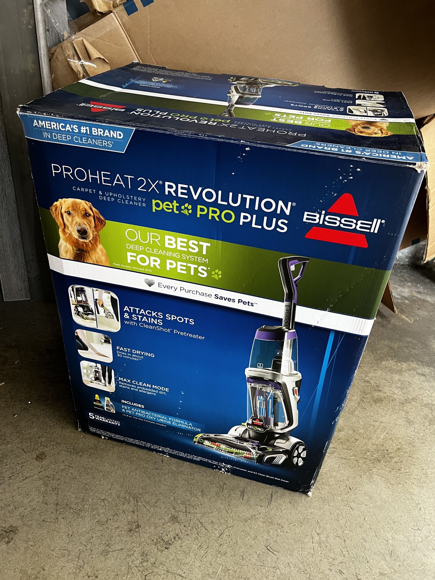 Bissell Pro heat Revolution Pet Pro Plus 