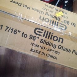 Sliding Glass Pet Door 