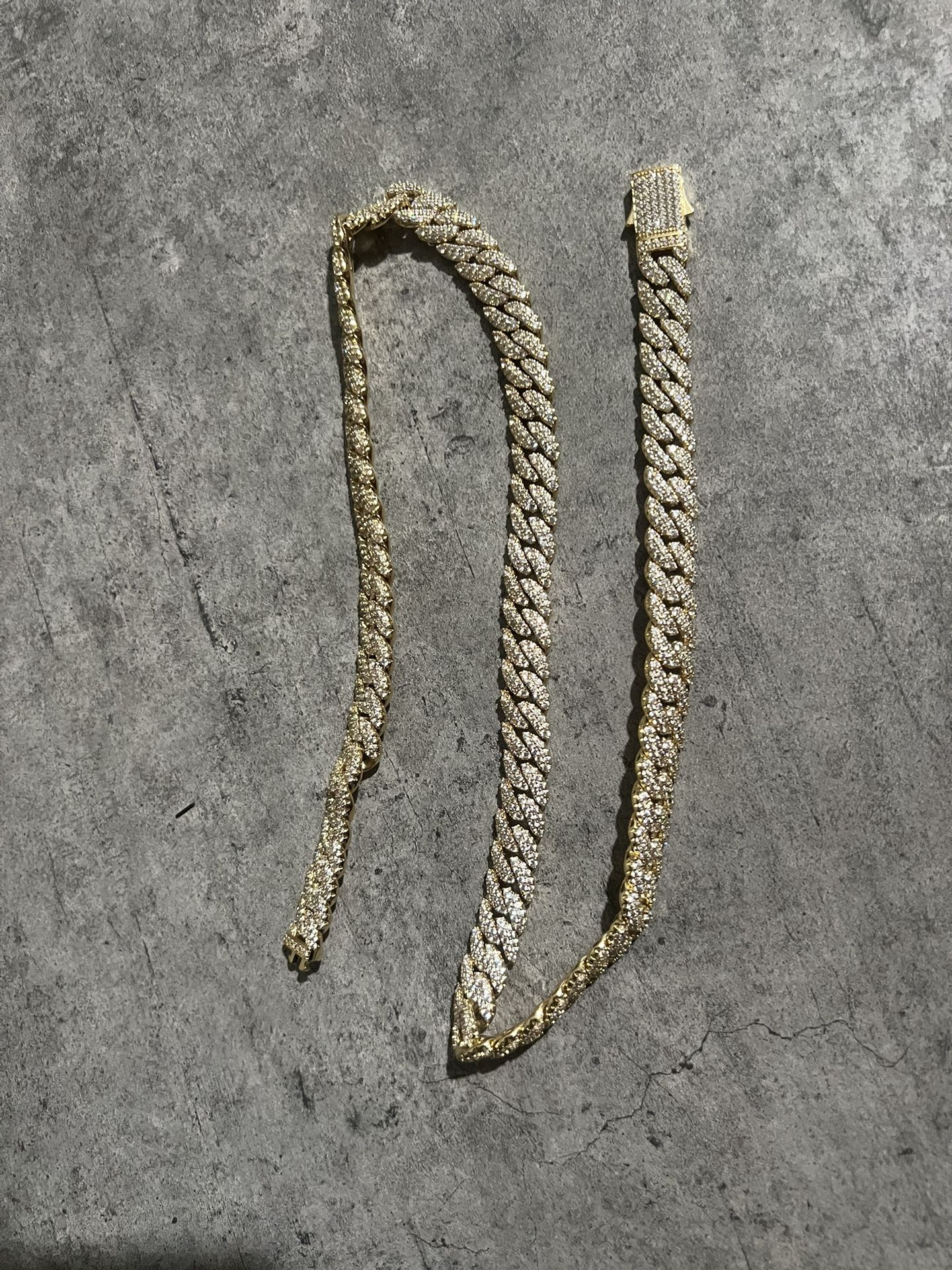 Jaxxon Gold Iced Out Chain