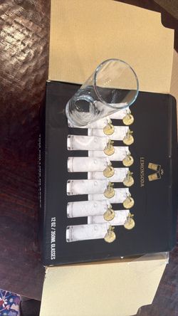 Brand new Tom Collins glasses